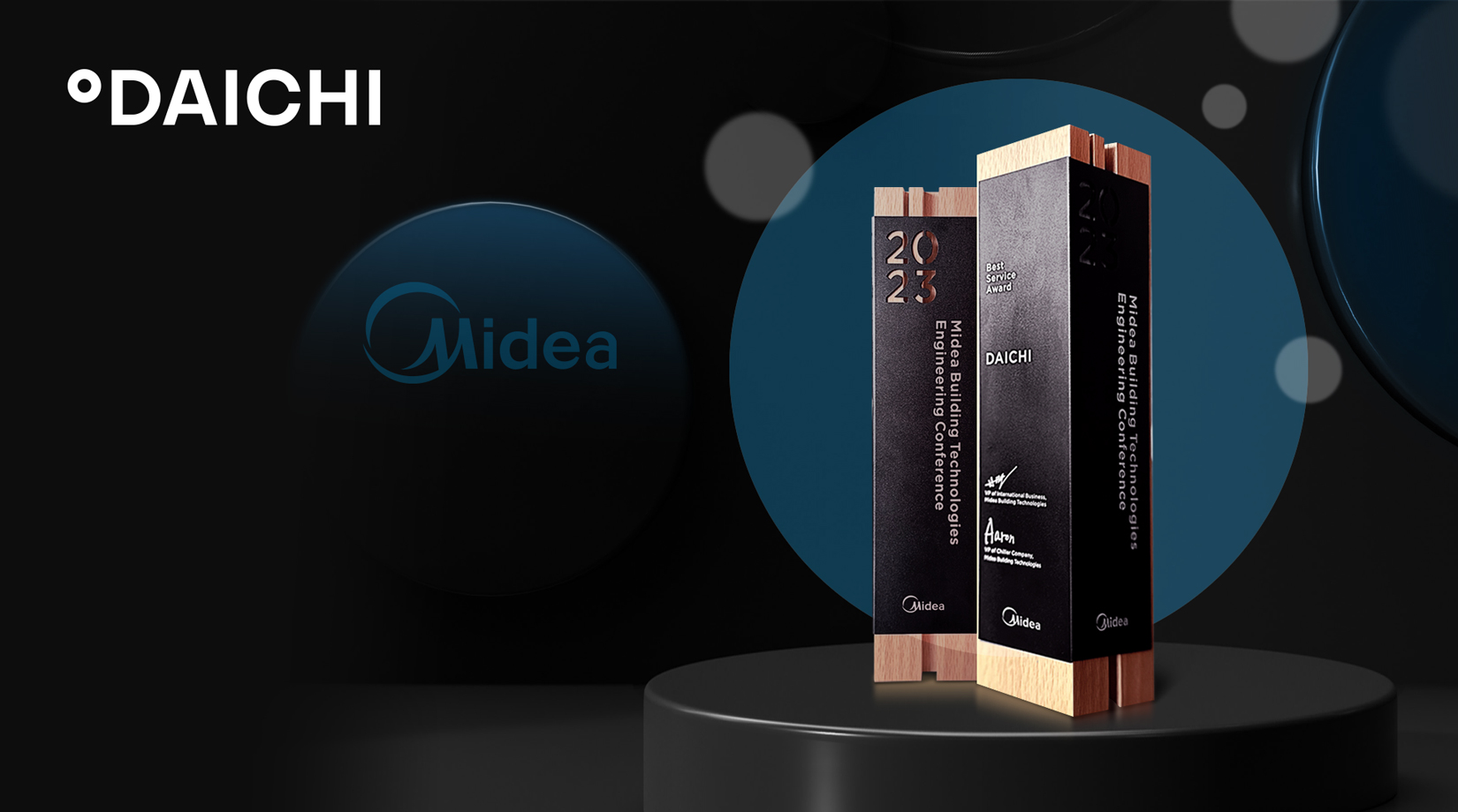 Компания «Даичи» получила награду от Midea MBT!