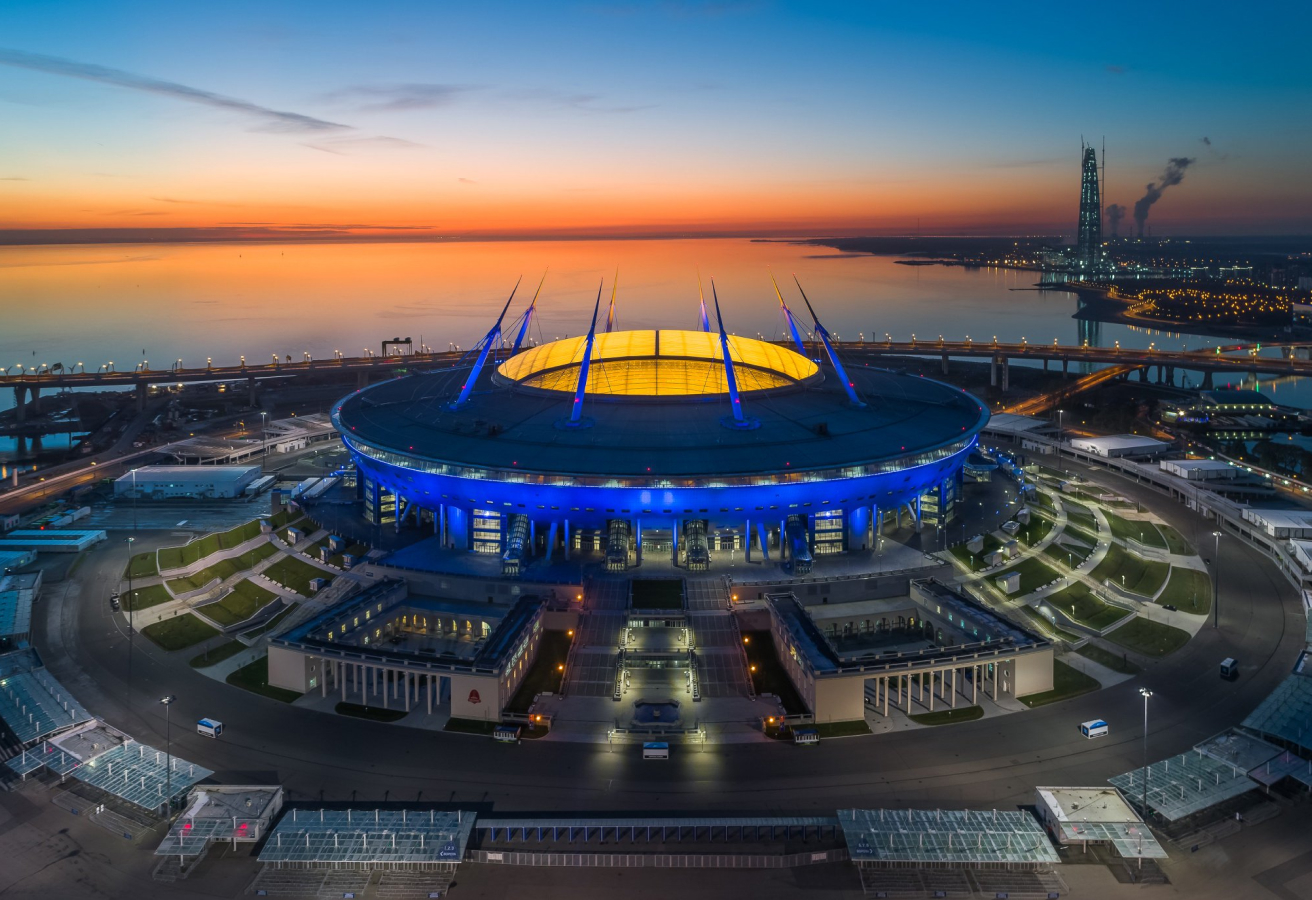 «Газпром Арена» на Крестовском острове