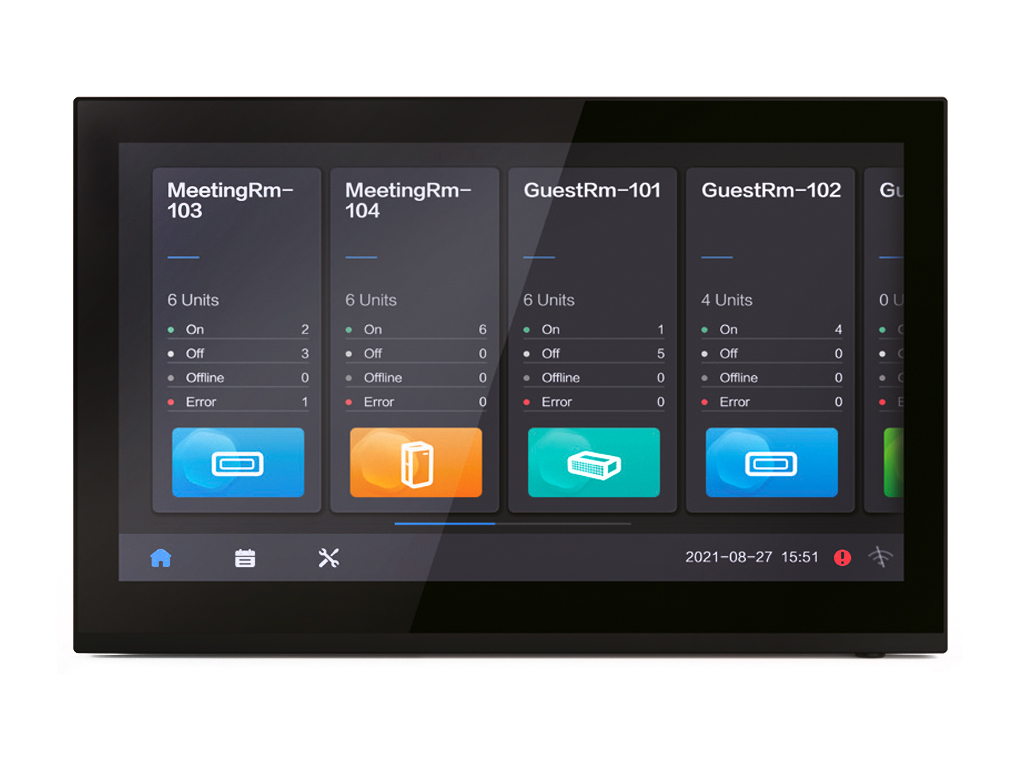 Пульт управления центральный Midea серия CCM CCM-210G/BWS - купить в ...