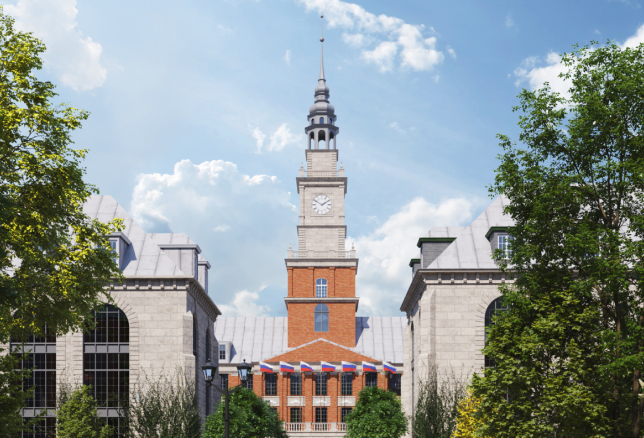 Кампус БФУ, Калининград — климатические системы Midea от компании Даичи