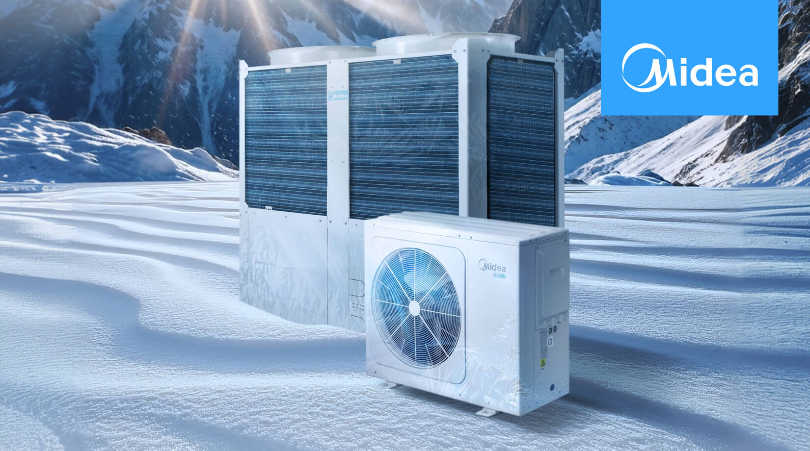 Новинка 2026 года – модульные чиллеры Midea с низкотемпературным комплектом -40 ̊С для круглогодичной работы в режиме охлаждения